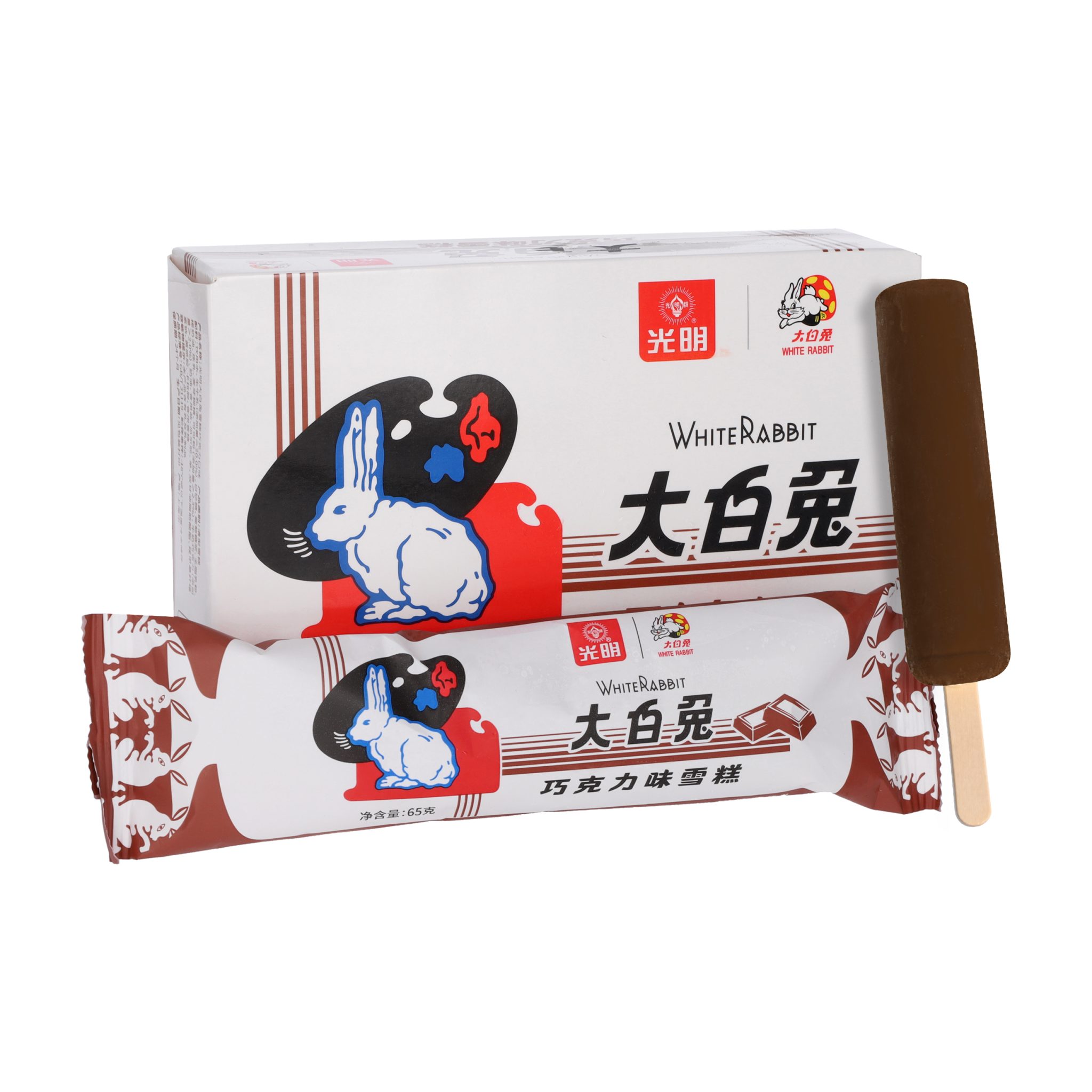 White Rabbit Chocolate Box White Rabbit Chocolate Ice Cream Sticks (5pcs/Box)